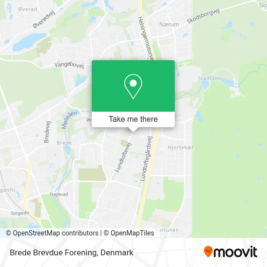 Brede Brevdue Forening map