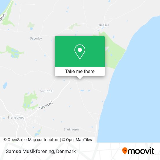 Samsø Musikforening map