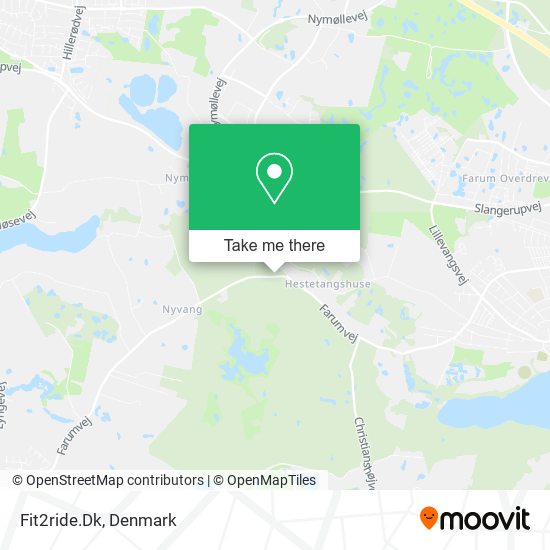 Fit2ride.Dk map