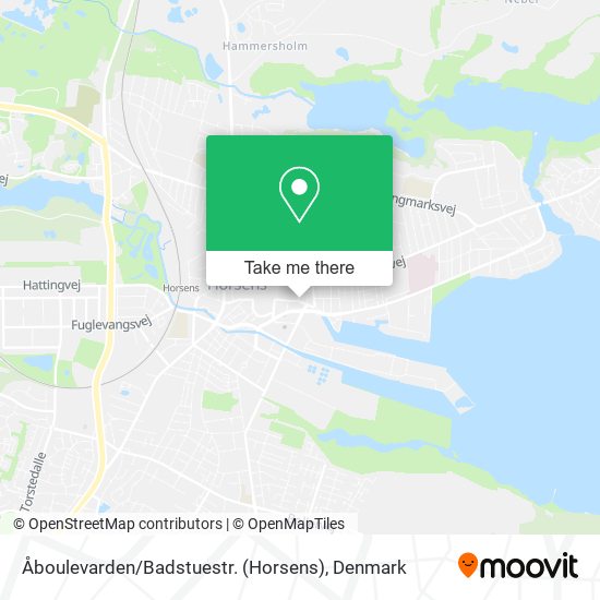 Åboulevarden / Badstuestr. (Horsens) map