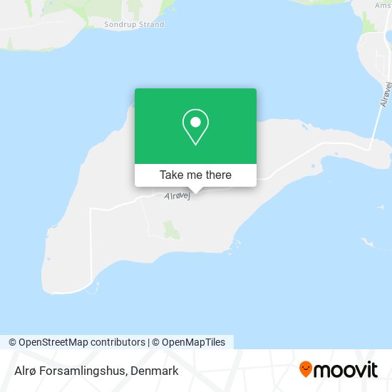 Alrø Forsamlingshus map