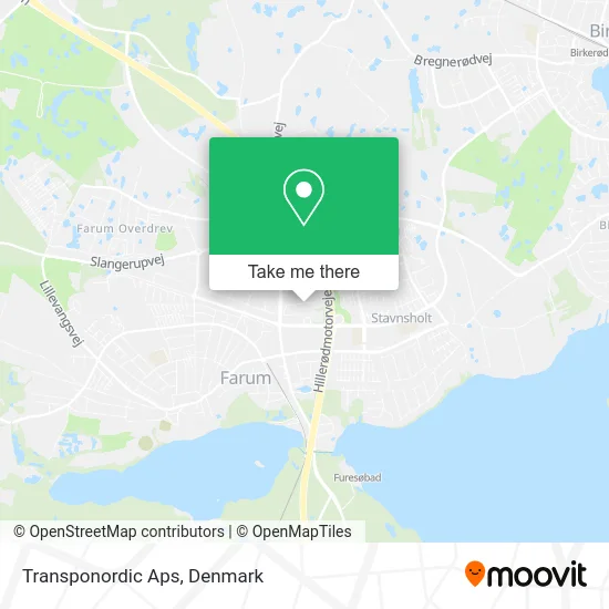 Transponordic Aps map