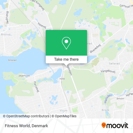 Fitness World map