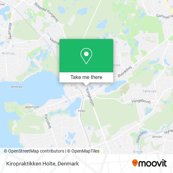 Kiropraktikken Holte map