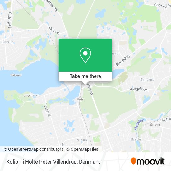 Kolibri i Holte Peter Villendrup map