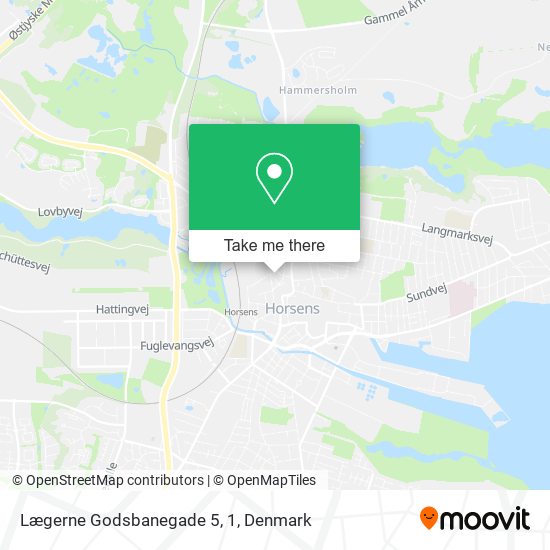 Lægerne Godsbanegade 5, 1 map