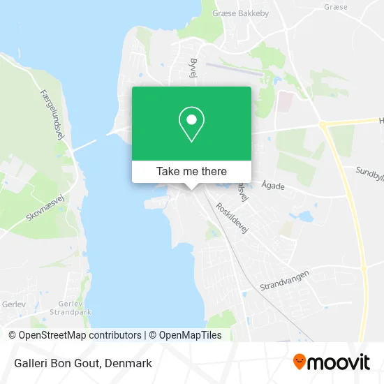 Galleri Bon Gout map