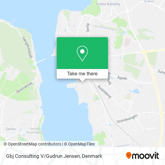Gbj Consulting V/Gudrun Jensen map