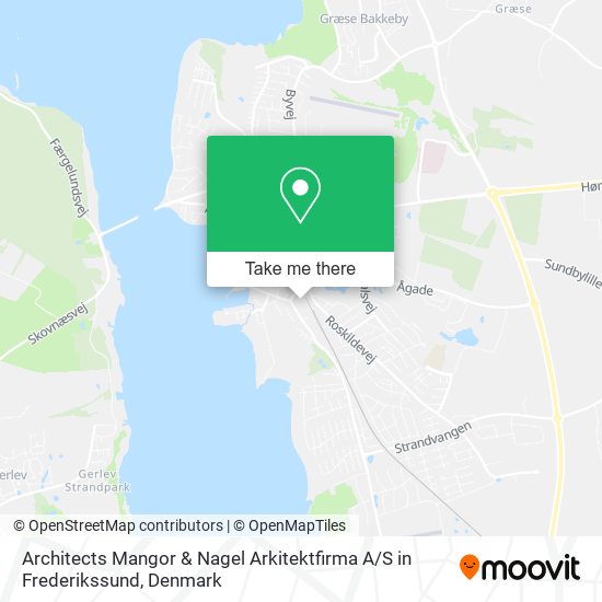 Architects Mangor & Nagel Arkitektfirma A / S in Frederikssund map