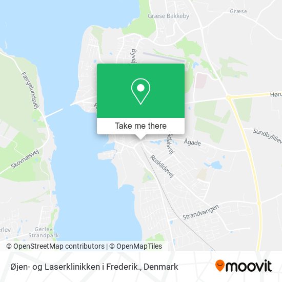 Øjen- og Laserklinikken i Frederik. map