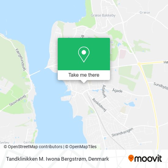 Tandklinikken M. Iwona Bergstrøm map