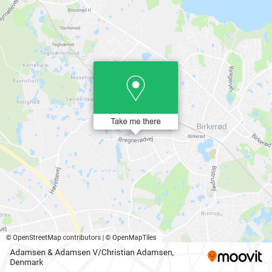 Adamsen & Adamsen V / Christian Adamsen map
