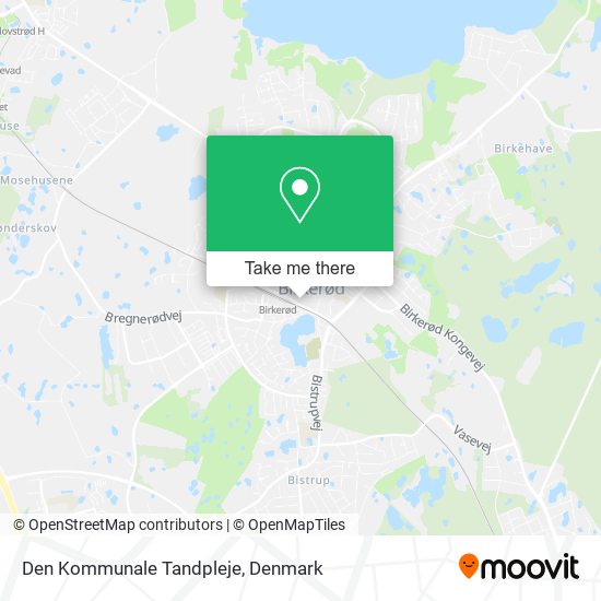 Den Kommunale Tandpleje map