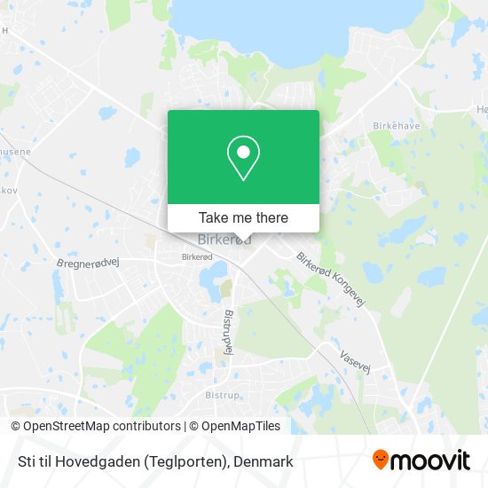 Sti til Hovedgaden (Teglporten) map