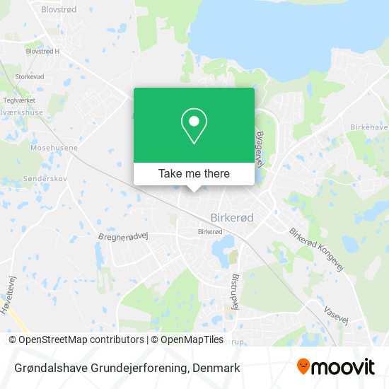 Grøndalshave Grundejerforening map