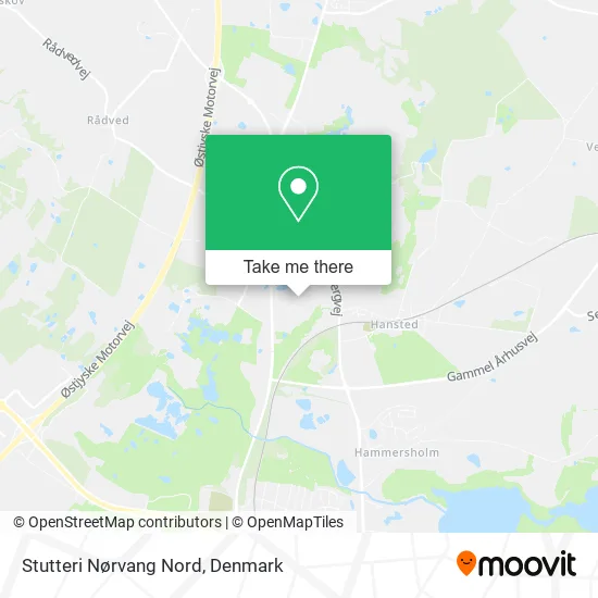 Stutteri Nørvang Nord map