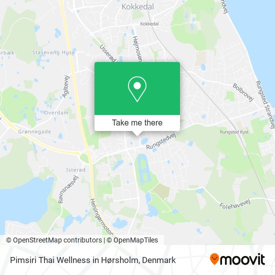 Pimsiri Thai Wellness in Hørsholm map