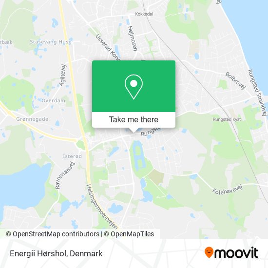 Energii Hørshol map