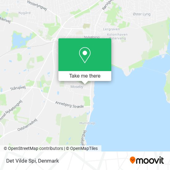 Det Vilde Spi map