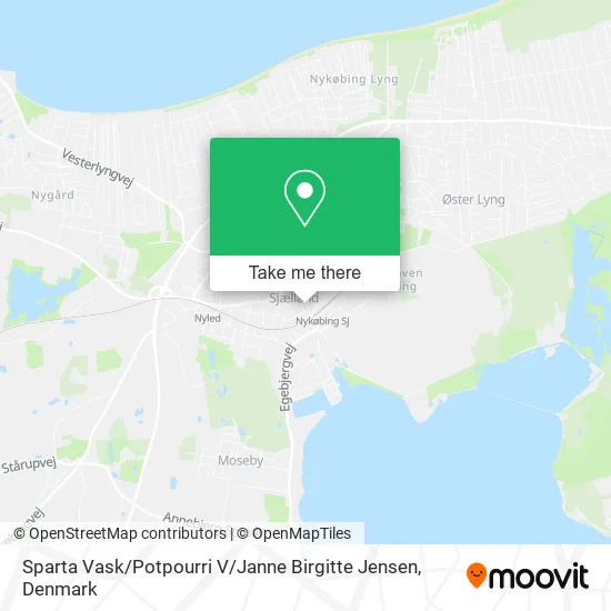 Sparta Vask / Potpourri V / Janne Birgitte Jensen map