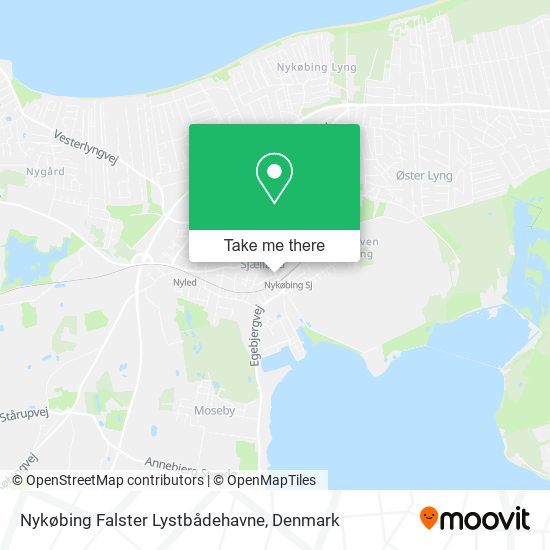 Nykøbing Falster Lystbådehavne map