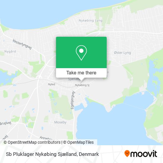 Sb Pluklager Nykøbing Sjælland map