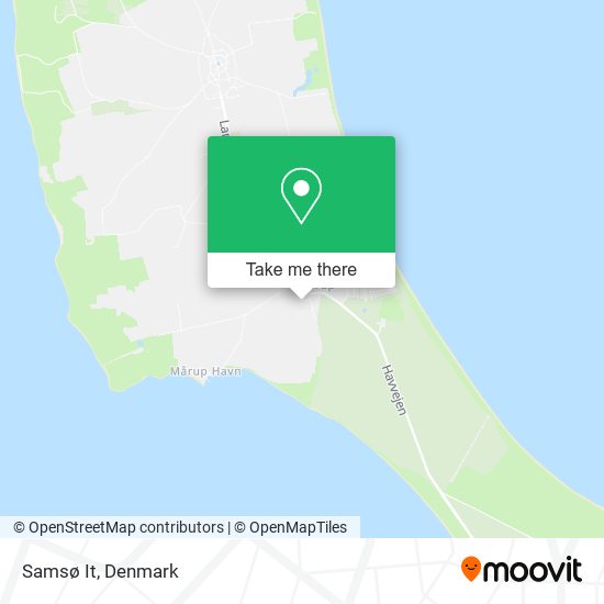 Samsø It map