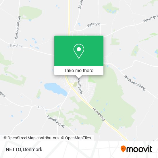 NETTO map