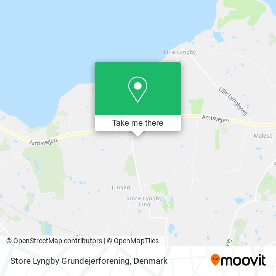 Store Lyngby Grundejerforening map