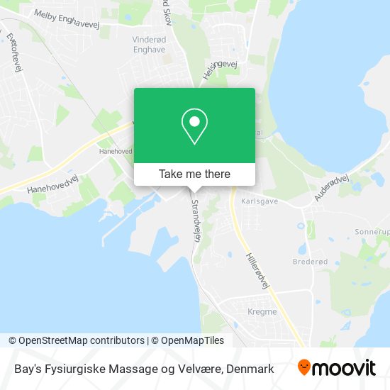 Bay's Fysiurgiske Massage og Velvære map