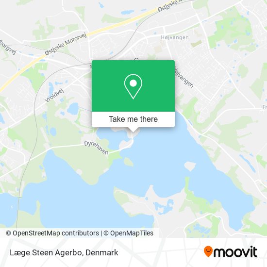 Læge Steen Agerbo map