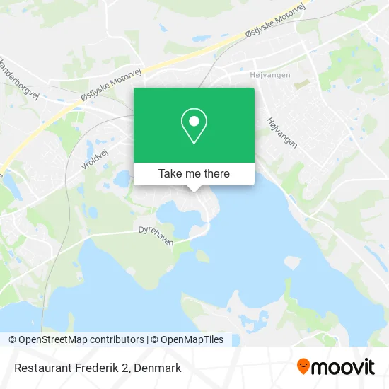 Restaurant Frederik 2 map