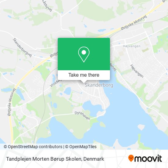 Tandplejen Morten Børup Skolen map
