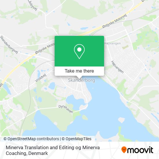 Minerva Translation and Editing og Minerva Coaching map