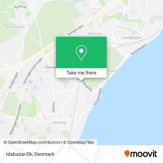 Idebazar.Dk map