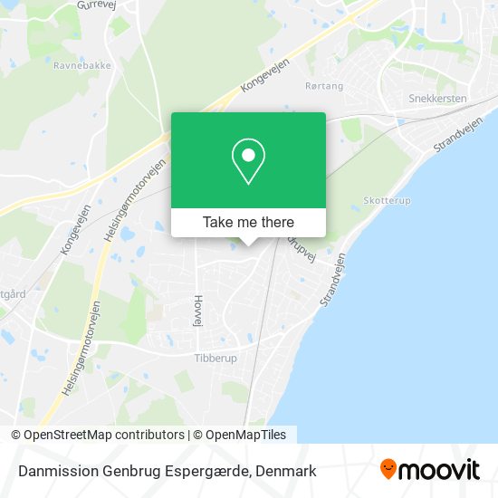 Danmission Genbrug Espergærde map