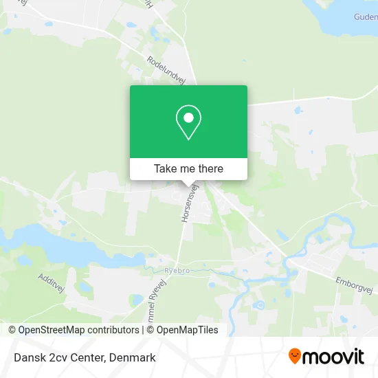 Dansk 2cv Center map