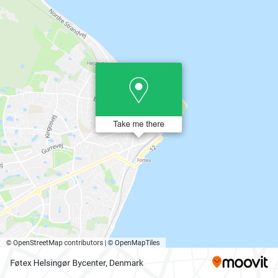 Føtex Helsingør Bycenter map