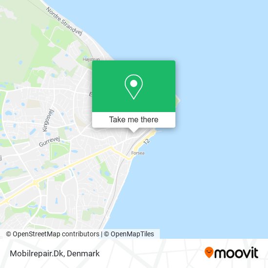 Mobilrepair.Dk map