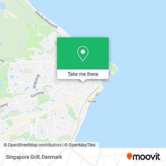 Singapore Grill map