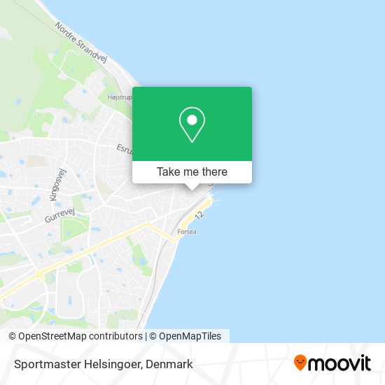 Sportmaster Helsingoer map