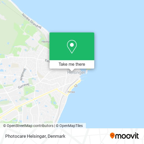 Photocare Helsingør map