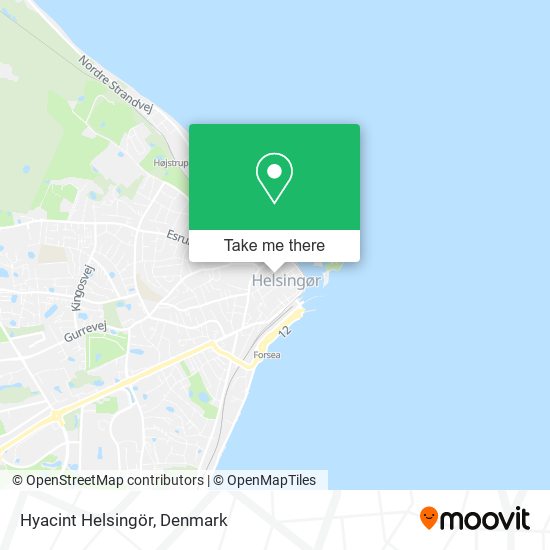 Hyacint Helsingör map