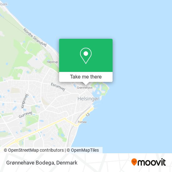 Grønnehave Bodega map