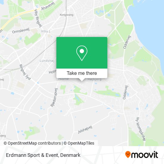 Erdmann Sport & Event map