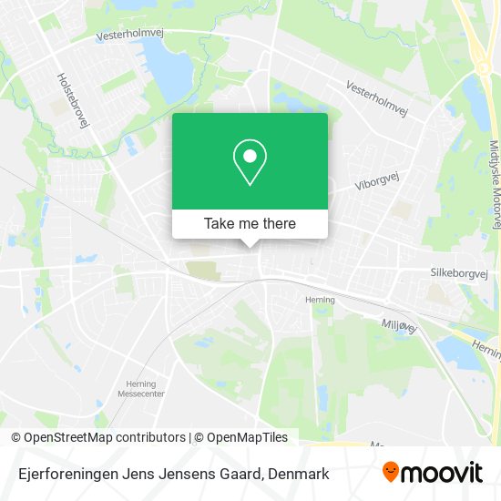Ejerforeningen Jens Jensens Gaard map