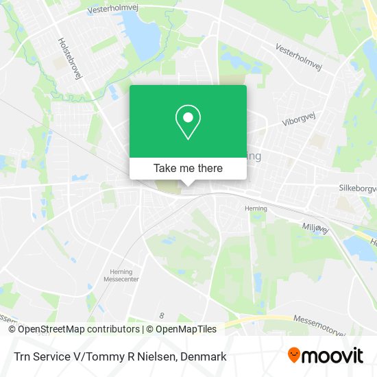 Trn Service V/Tommy R Nielsen map