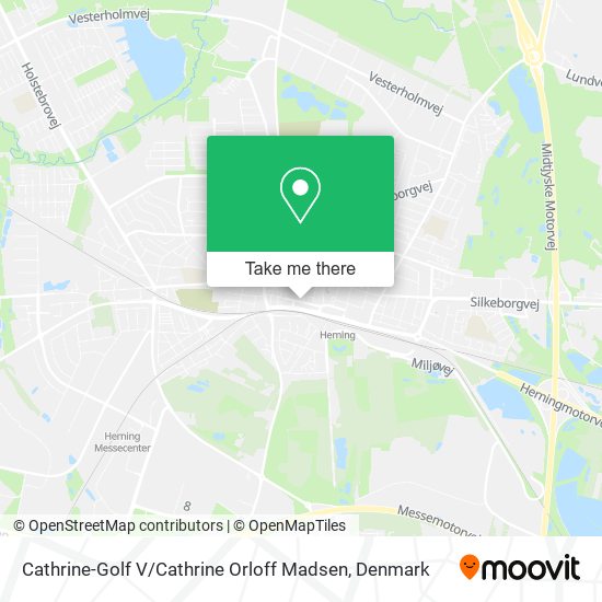 Cathrine-Golf V / Cathrine Orloff Madsen map