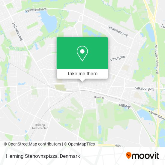 Herning Stenovnspizza map