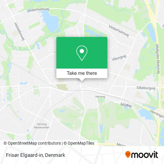 Frisør Elgaard-in map